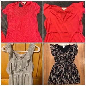 Motherhood Maternity tops - LOT OF 4